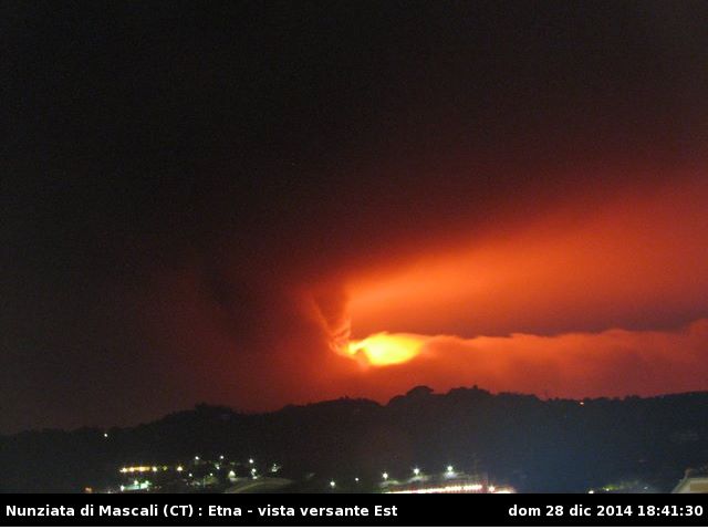 Eruzione Etna: improvvise esplosioni ed emissioni di lava, la diretta