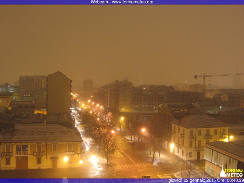 Torino capitola a neve - www.torinometeo.org
