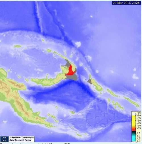 Tsunami Papua-Nuova Guinea: onde alte fino ad un metro e mezzo, allarme rientrato