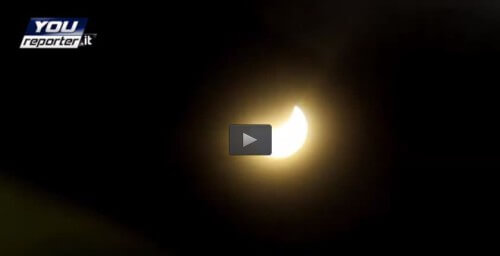 Eclissi Roma: ecco cosa si è visto in mattinata sulla Capitale, il video