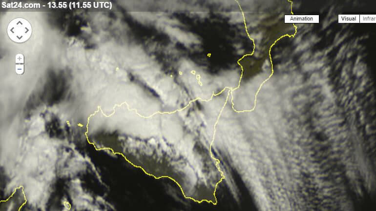 Maltempo in Sicilia: nubifragi e grandine in provincia di Palermo, tracollo termico di 20 gradi in 24 ore