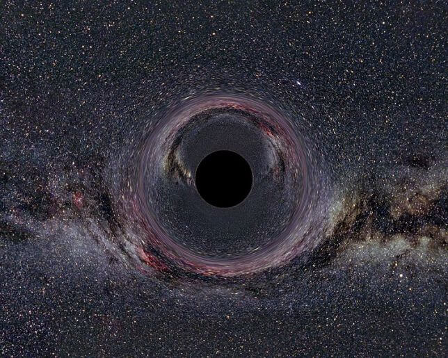 Scoperto il più grande buco nero della galassia, attualmente sta mangiando una stella limitrofa