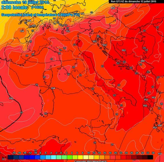 Caldo in arrivo sull’Italia, forte aumento termico nella prossima settimana