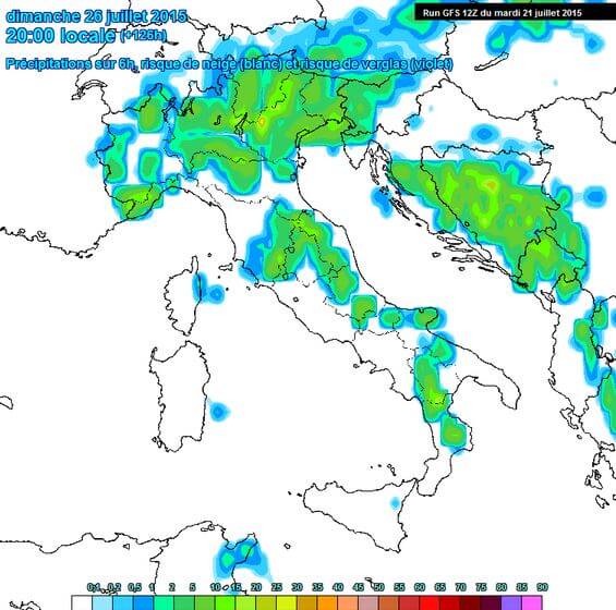 Maltempo nel week-end: confermati forti temporali su parte d’Italia
