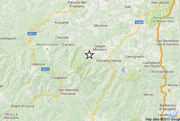 Terremoto Emilia Romagna 22 Luglio: magnitudo 3.9 Richter dati INGV
