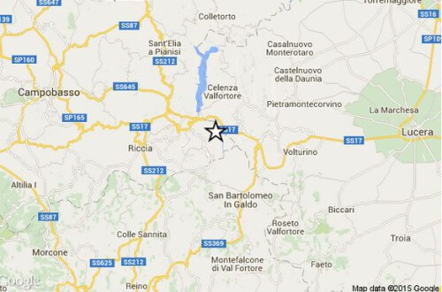 Terremoto 23 Luglio Molise Puglia e Campania, scossa magnitudo 3.3 Richter