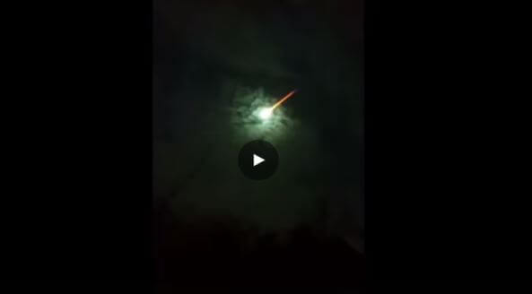 Meteorite luminoso illumina i cieli di Argentina e Uruguay, video dei testimoni