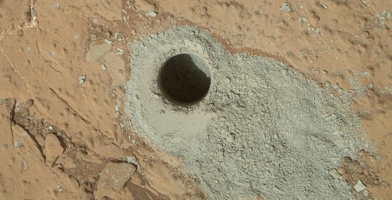 Curiosity trova molecole organiche su Marte