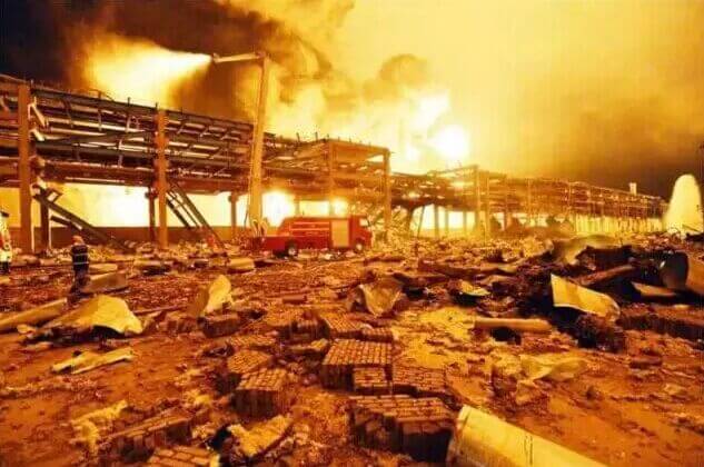 Nuovo drammatico incendio in un impianto chimico in Cina, stavolta a Shandong