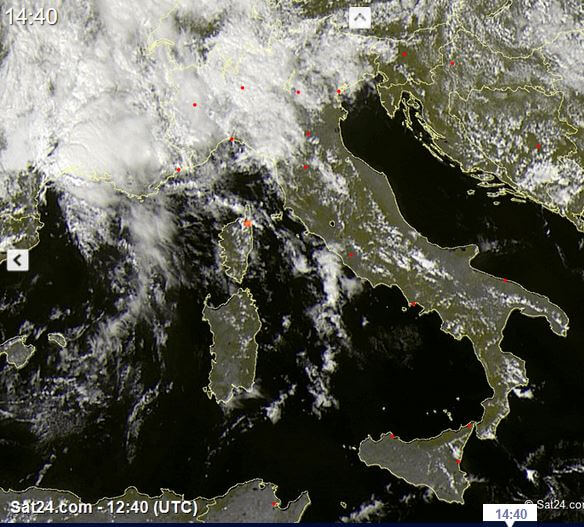 Alluvione-lampo nel Sud della Francia, nelle prossime ore fenomeni anche al Nord Italia