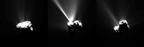 Sonda Rosetta, fotografato l’incontro esplosivo con il Sole