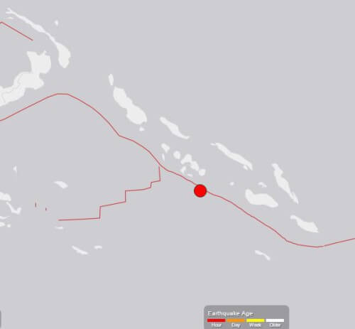 Terremoto nel Pacifico, scossa di magnitudo 6.4 alle Isole Salomone