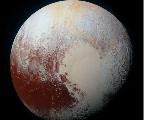I colori di Plutone mostrati in HD