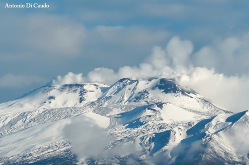 Neve abbondante in arrivo sull’Etna