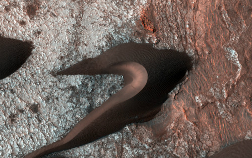Marte: la suggestiva duna ripresa dalla NASA