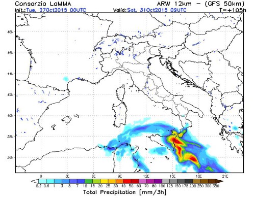 Forte perturbazione in arrivo, nel week-end nuovo rischio nubifragi al Sud Italia?