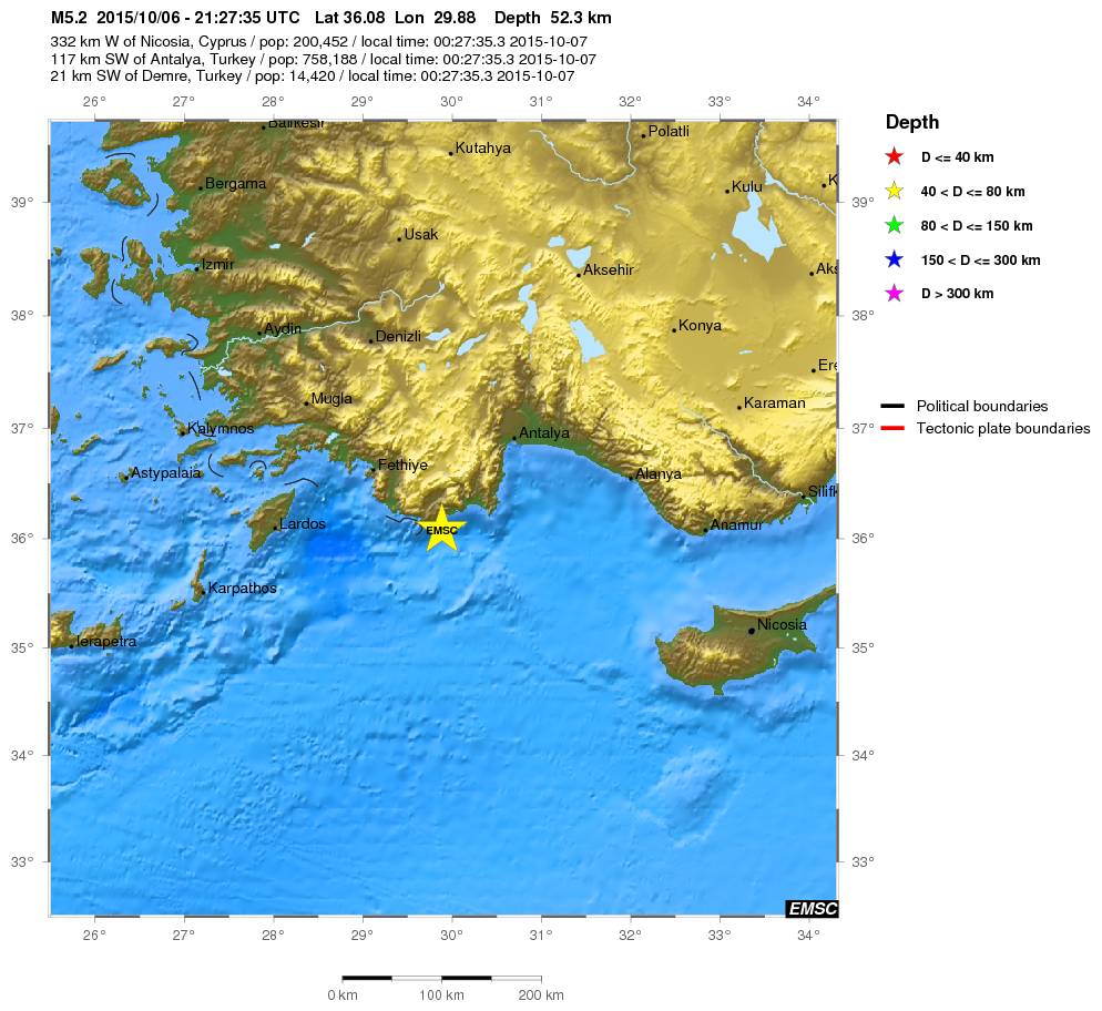Terremoto Turchia, forte scossa di magnitudo 5.2 Richter
