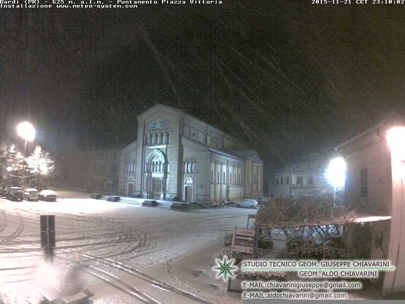 Neve Lombardia: fiocchi a Voghera nella tarda serata contro ogni previsione