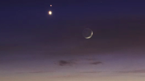 Venere e Marte, come osservare la congiunzione nelle prossime ore
