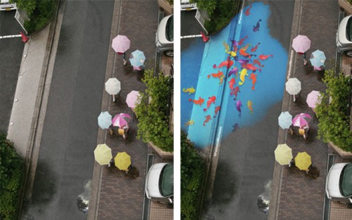 Corea del Sud: la pittura idrocromatica renderà le nostre città più belle