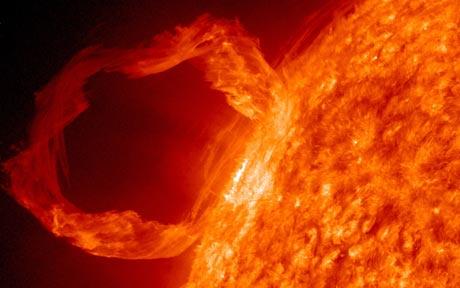 sole flusso di particelle
