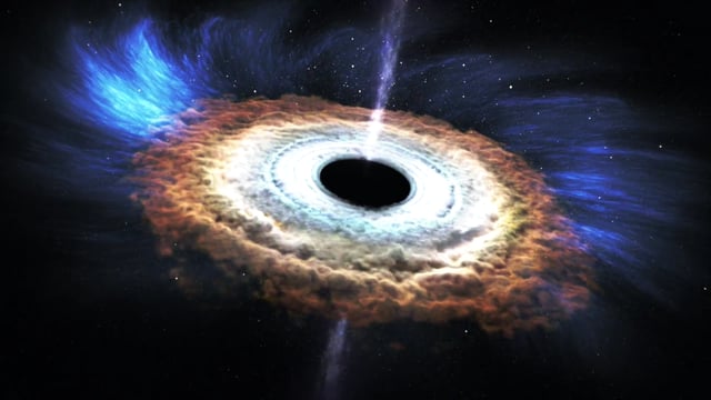 Osservata la morte di una stella mangiata da un buco nero