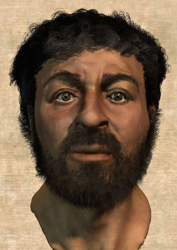 L’immagine del vero volto di Gesù ricostruita al computer