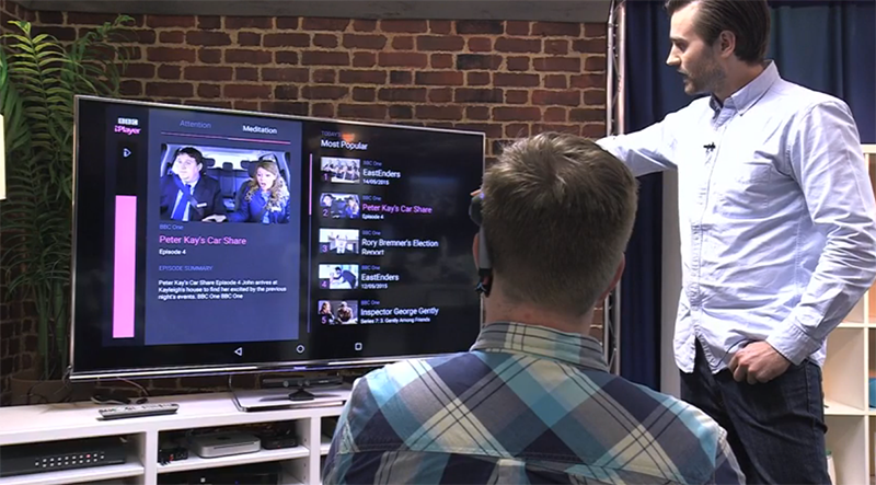 La BBC progetta Mind Control Tv: il primo telecomando virtuale