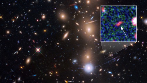 Galassia Tayna, sistema stellare nato dopo il Big Bang