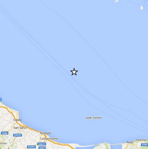 Terremoto oggi Molise Puglia Abruzzo: scossa di magnitudo 4.3 Richter