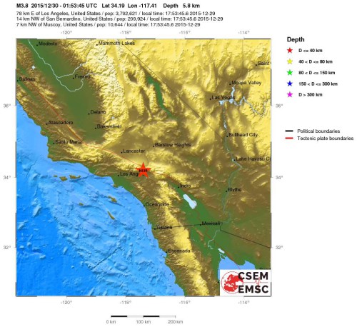 terremoto los angeles