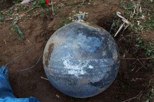 Vietnam, è mistero sulla caduta di alcune sfere di metallo