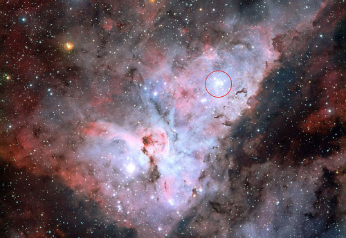 Hubble, catturato l’ammasso stellare più luminoso della Via Lattea