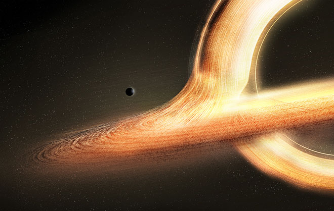 Dimostrata la possibilità di vita in prossimità di un buco nero