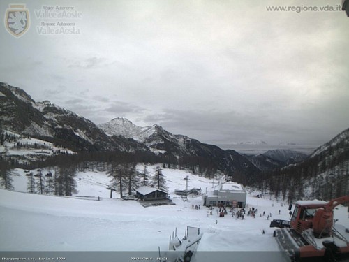 Alpi: torna copiosa la neve, si imbianca anche Aosta