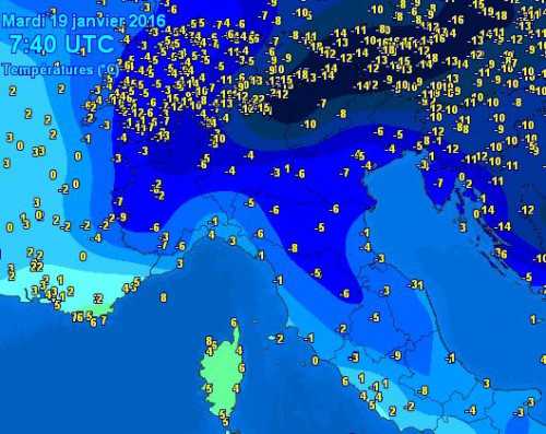 gelo nord 19 gennaio