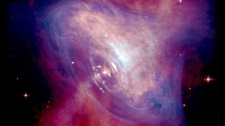Astronomia, enormi bagliori dalla Nebulosa del Granchio