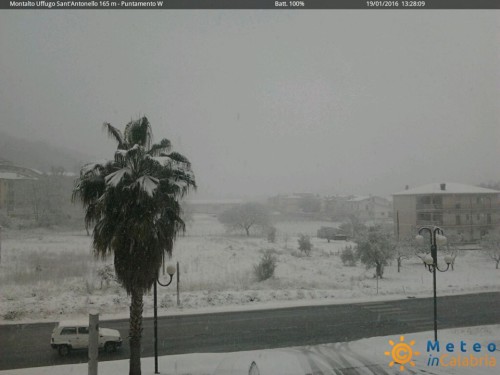 neve in Calabria