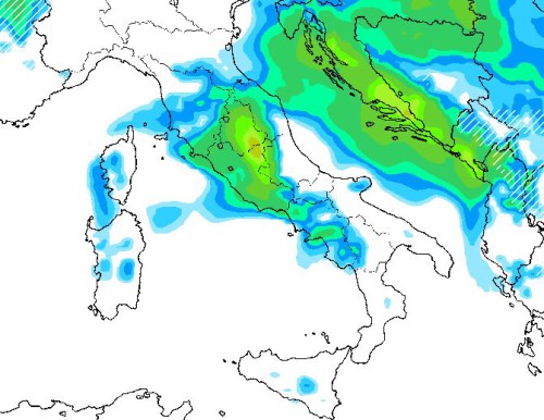 piogge 14 gennaio