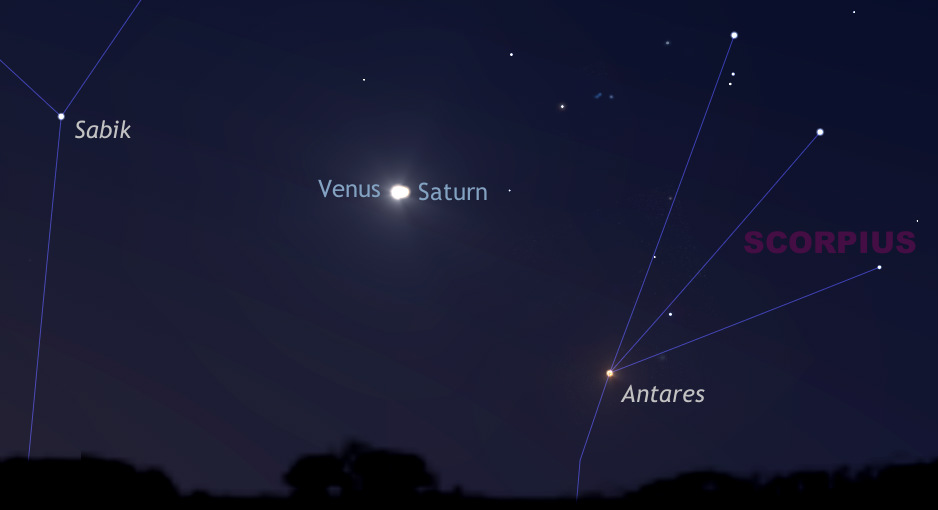 Congiunzione Venere – Saturno: poche ore da un evento straordinario