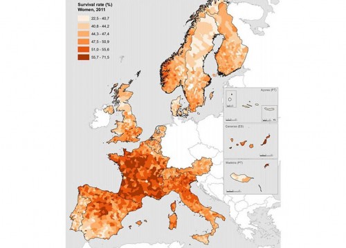 Longevità in Europa: in Italia si vive meglio al Nord