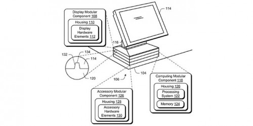 Microsoft, brevettato un computer con componenti impiliabili