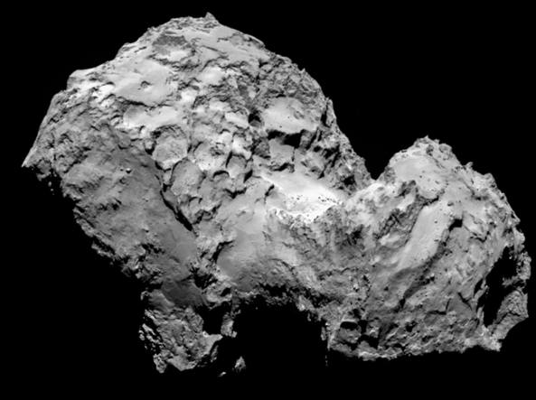 Spazio: quanto pesa la Cometa 67P? La risposta degli esperti