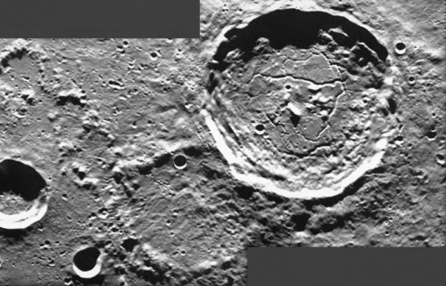 Luna, la foto dettagliata del cratere Atlas e della superficie lunare