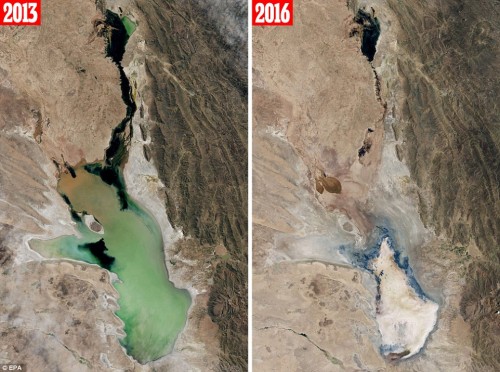 Cambiamento climatico, scompare un lago in Bolivia