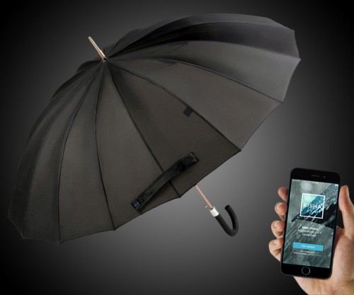 Tecnologia, arriva l’ombrello smart che prevede la pioggia
