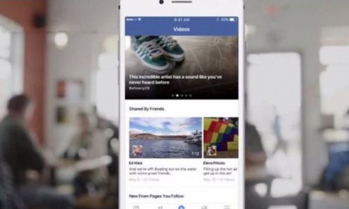 Facebook news 2016 aggiornamenti e update: nuova sezione dedicata ai video