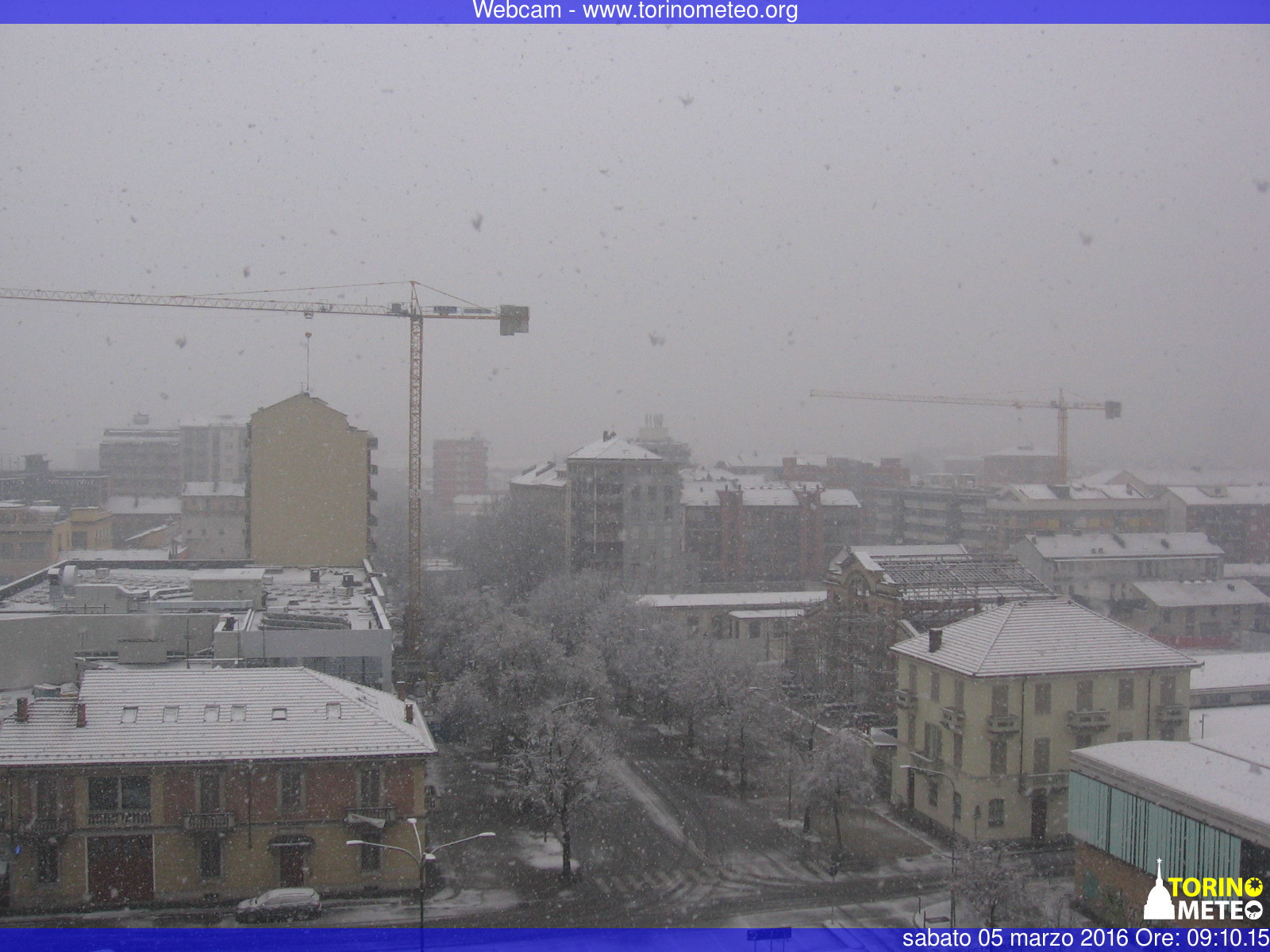 Meteo Italia, arriva la neve in pianura sul Piemonte