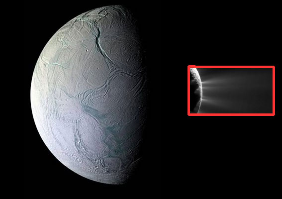 Encelado, scoperta la natura dei geyser della luna di Saturno