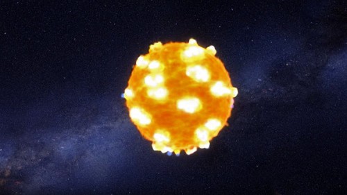 NASA, simulata in un video l’esplosione di una supernova